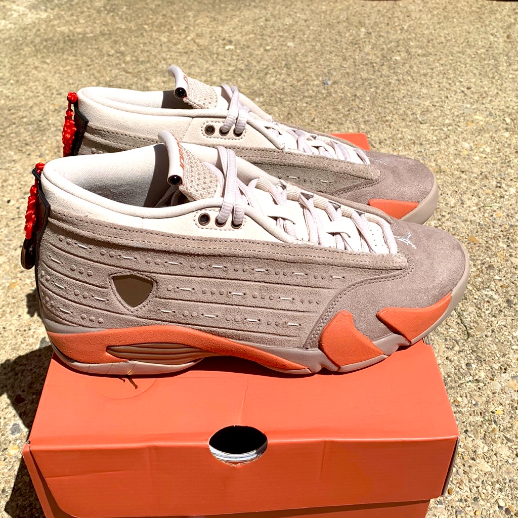Brandnew Jordan 14 Low Sp Clot Size 7.5 Men 9 Women